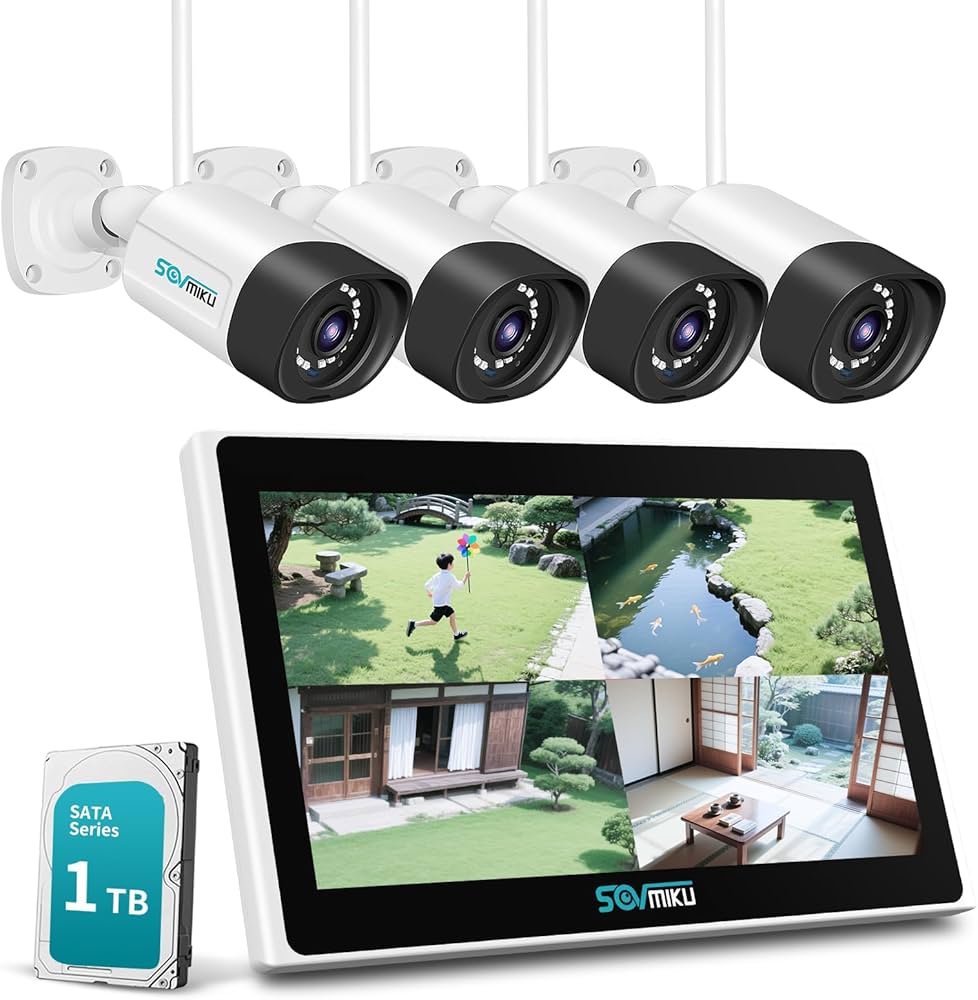 Amazon.co.jp: 【500万画素・双方向音声】 防犯カメラ ワイヤレス