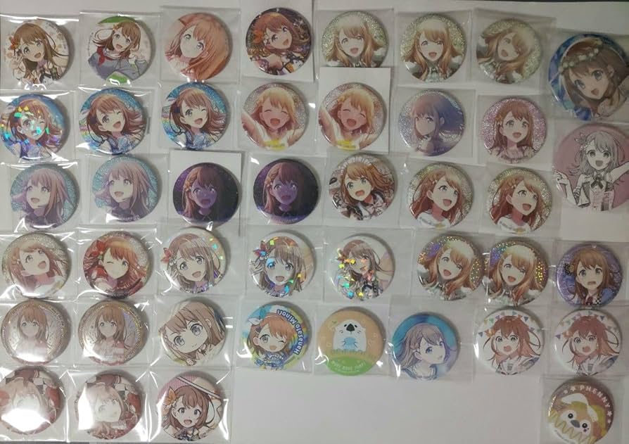 花里みのり 6A 缶バッジ まとめ売り(28個) Amazon.co.jp: 花里みのり