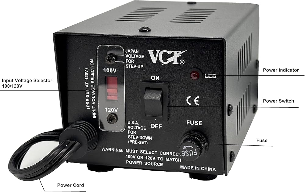 Amazon.co.jp: VCT VT-2000J - 日本のステップアップ/ダウン電圧変圧器