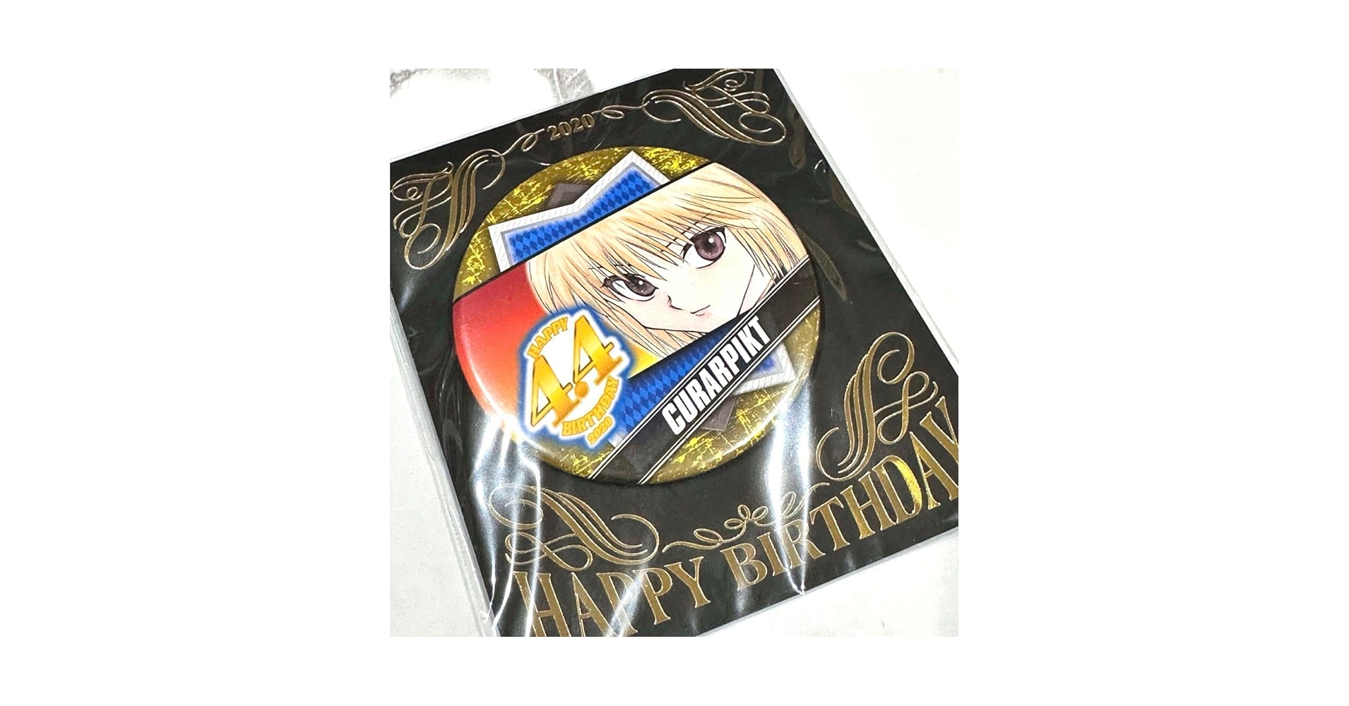 HUNTER × HUNTER クラピカ バースデイ缶バッジ 2019 新品 楽天市場