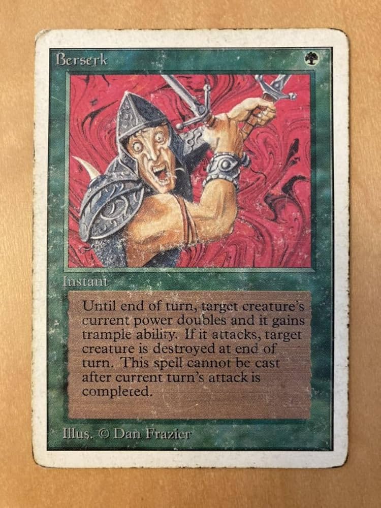 MTG 狂暴化 Berserk アンリミテッド 英語 MtG 狂暴化 / Berserk 【LEB