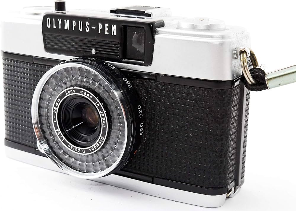 くるみもち様 革貼り替え】OLYMPUS PEN EE-3 ハーフサイズカメラ