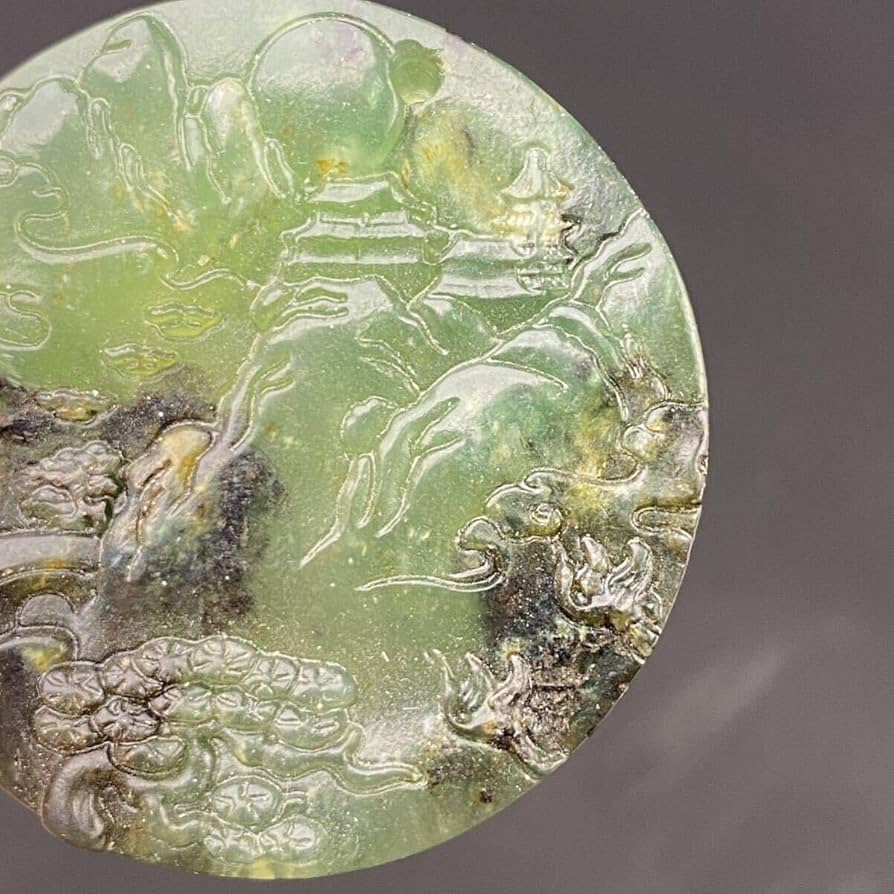 中国 玉石彫刻 鳥 置物 C 8647 中国 玉石彫刻 鳥 置物 C 8647 中国 玉石