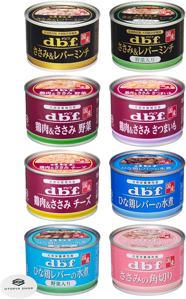 Amazon.co.jp: デビフ 缶詰 犬用栄養補完食 150g 8種 詰め合わせ