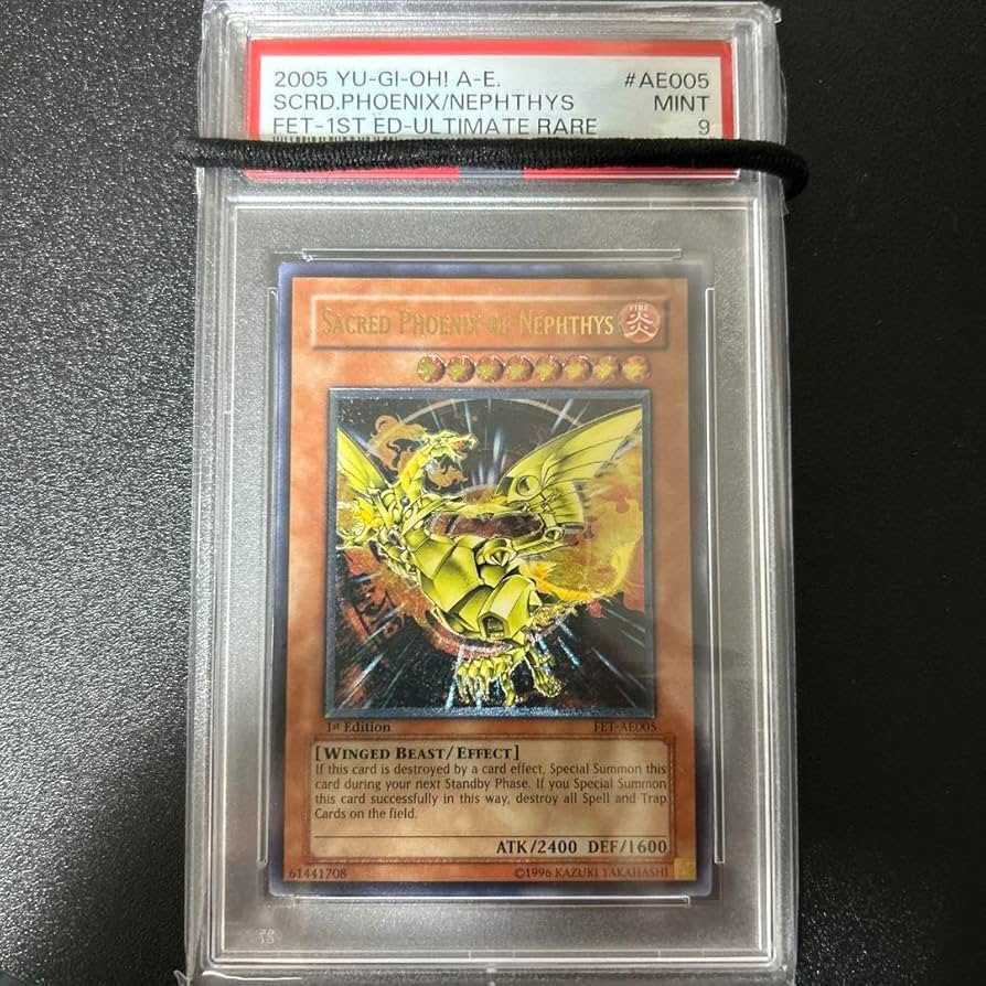 ネフティスの鳳凰神 レリーフ psa9 PSA9鑑定済〕ネフティスの鳳凰神