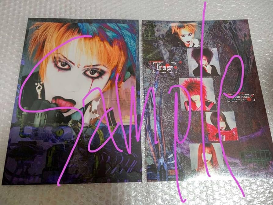 1点もの】DIR EN GREY 25周年 Toshiyaサイン入りポスター 1点もの】DIR