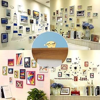 Amazon.co.jp: 133個セット 壁掛けフック YAPUSEN 額縁展示用吊り金具