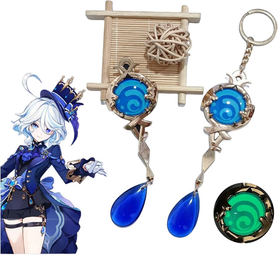 Amazon.co.jp: CHIASA 原神 グッズ フリーナ 周辺 キーホルダー+