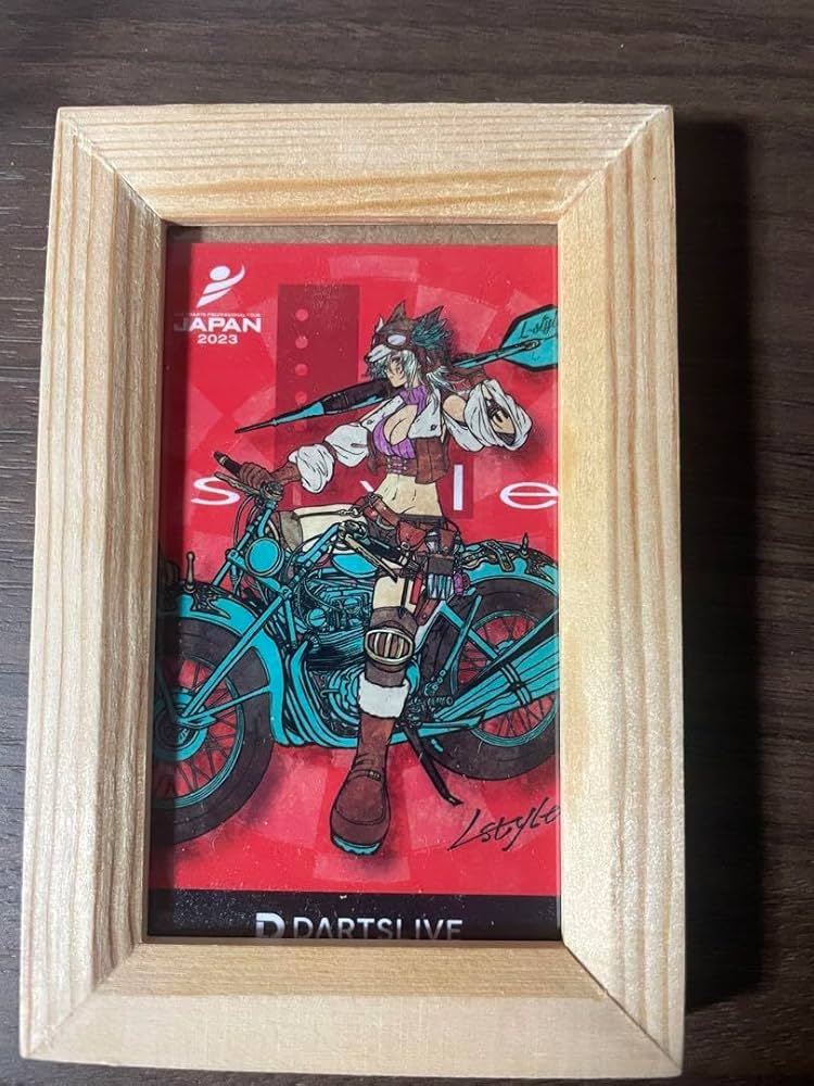 LYLIAN LE CALVEZ ダーツカード ダーツ祭り 非売品 LYLIAN LE CALVEZ