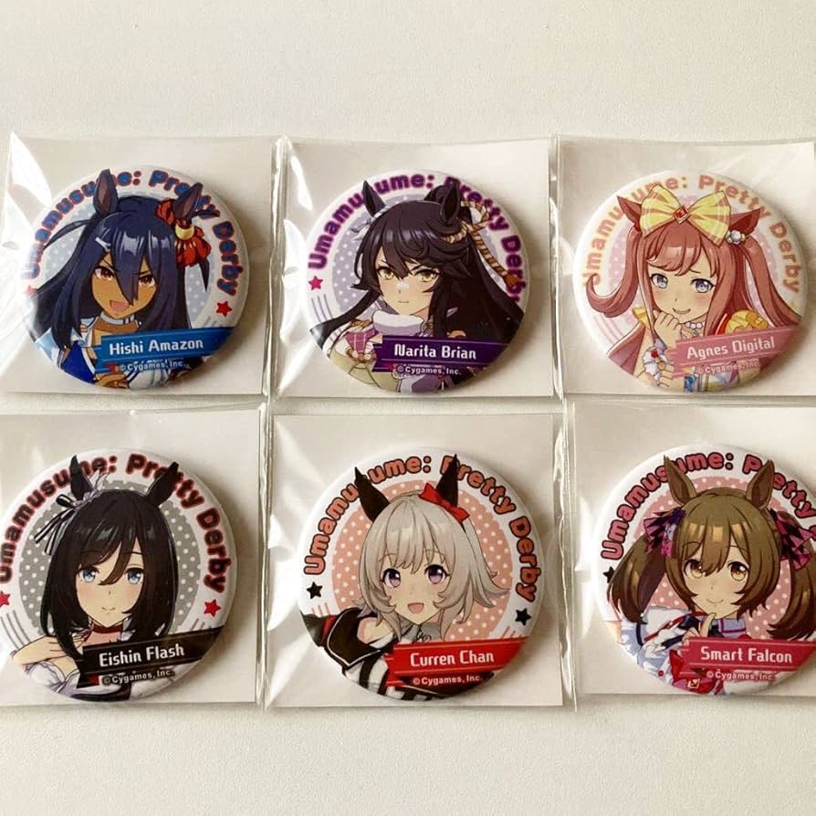 ウマ娘 まるかくカンバッジ まとめ売り 楽天市場】【ポイント10倍