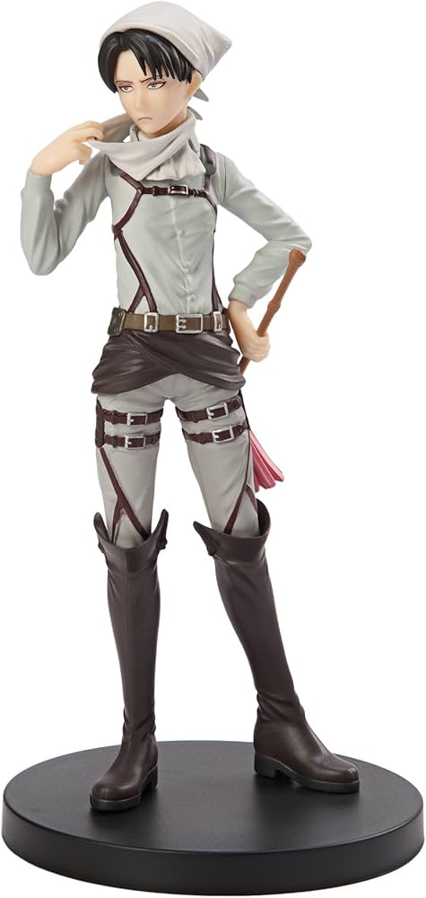 Amazon | 進撃の巨人 プレミアムフィギュア リヴァイ 掃除スタイル