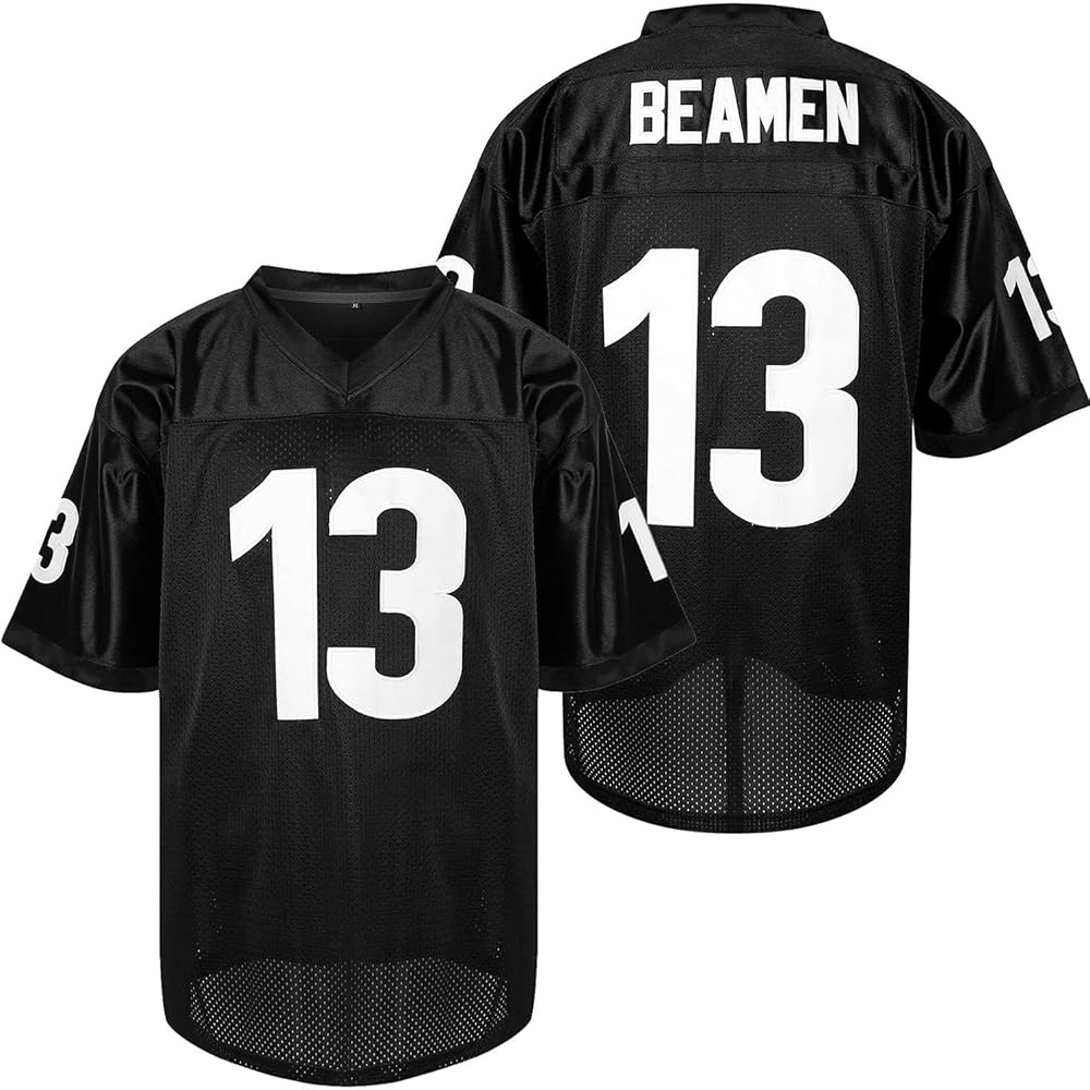 Amazon.com: AIFFEE Men's Jersey #13 Willie BEAMEN Football Jersey
