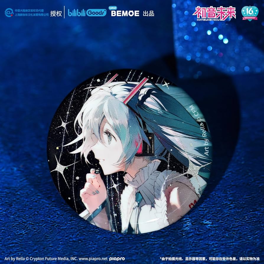 初音ミク 16th Birthdayくじ 缶バッジ セット 初音ミク 16th Birthday