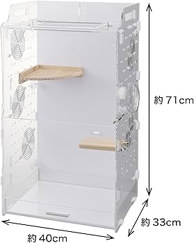Amazon | GEXジェックス アクリルルーム390High-II フクロモモンガ専用