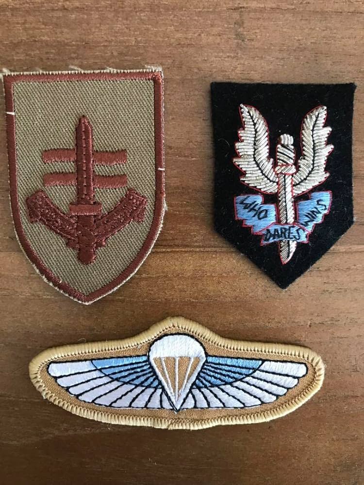Amazon.co.jp: イギリス 陸軍SAS/海軍SBS/海兵隊徽章/ワッペン : おもちゃ