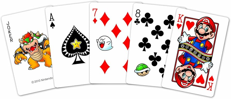 Amazon.co.jp: Super Mario Bros Trump Playing Cards - Standard Ver