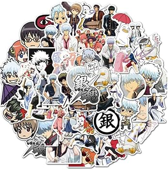 Amazon.co.jp: 100枚入り 銀魂 ぎんたま ステッカー セット アニメ