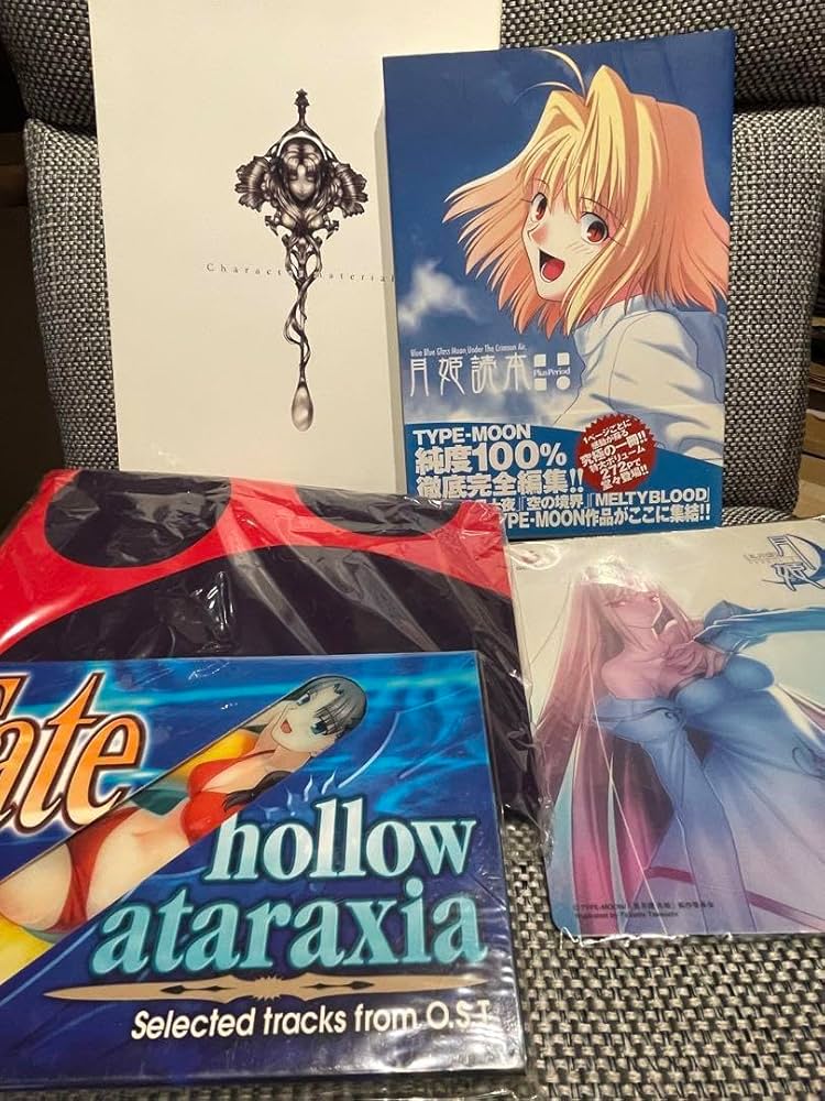 コミケ99 TYPE-MOON 月姫想本 + クリアファイル4種セット + 紙袋/