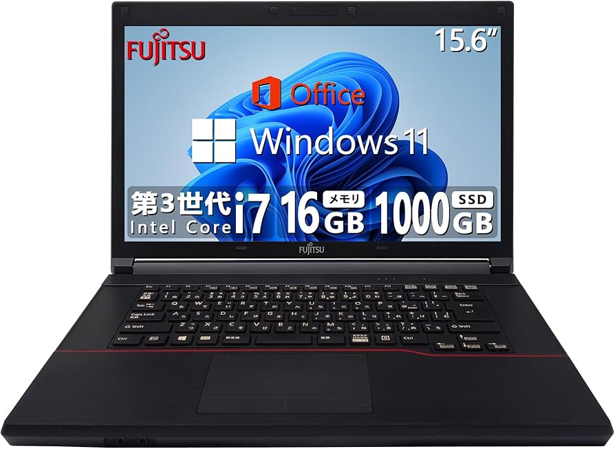 FUJITSU 注文 LIFEBOOK Corei7 メモリ16GB SSD512GB FUJITSU LIFEBOOK