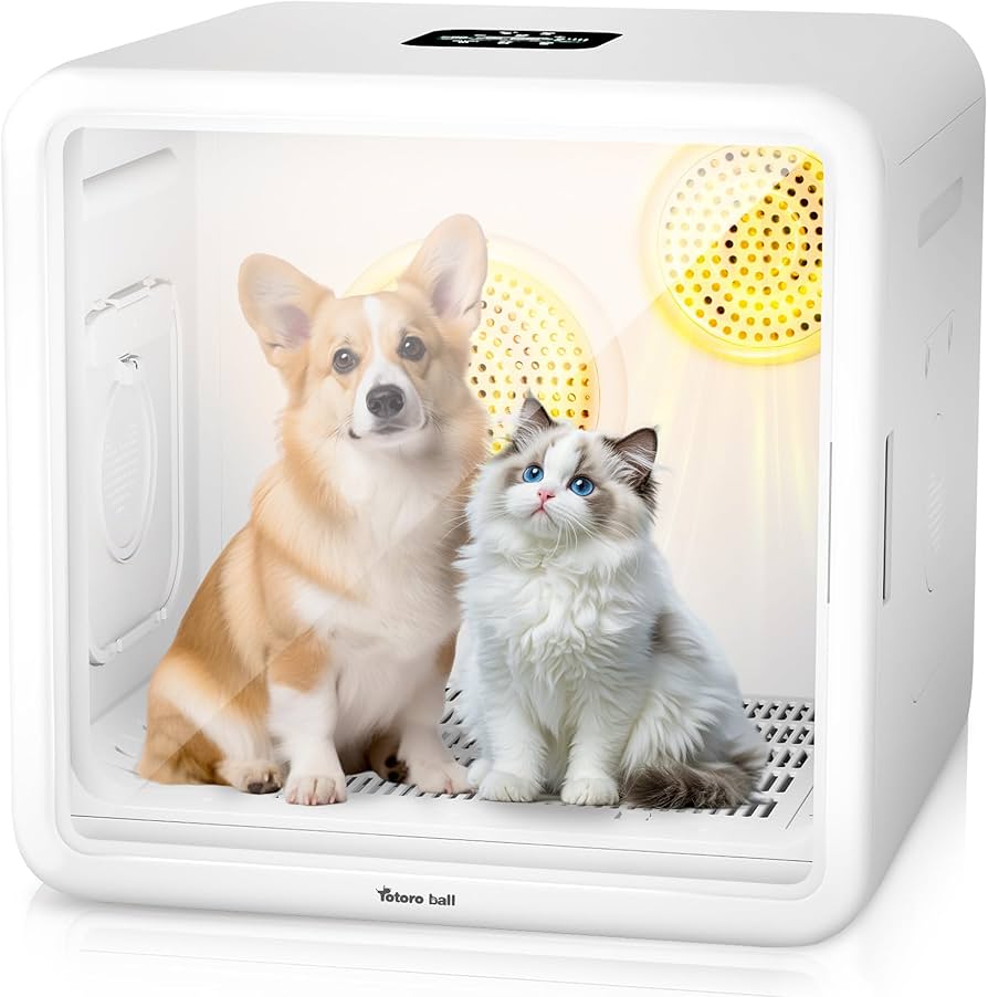 Amazon | [業界初82L大容量]Totoro ball ペットドライルーム ペット