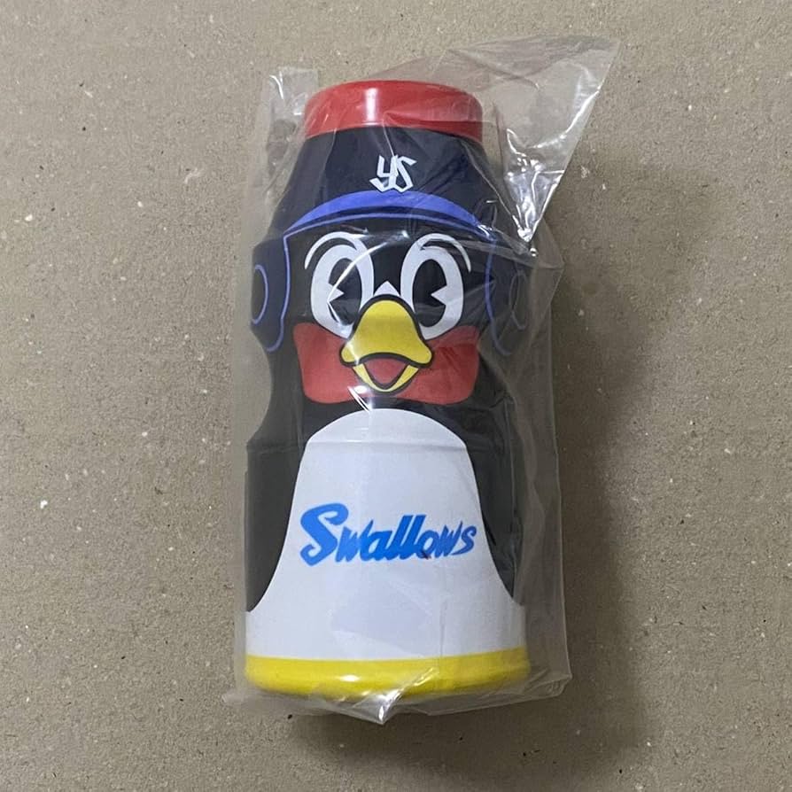 希少 未開封 東京ヤクルトスワローズ つば九郎 やさしいかつあげ貯金箱
