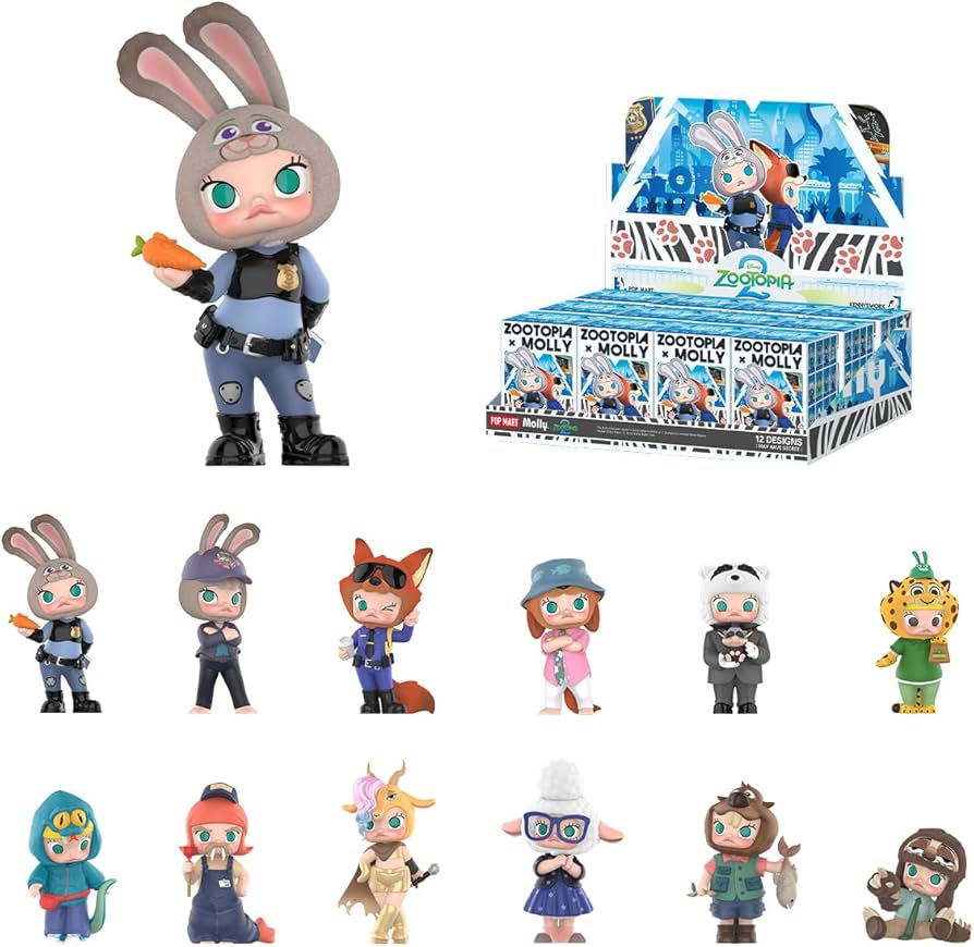 Amazon | POP MART MOLLY x ズートピア コラボシリーズ【アソート