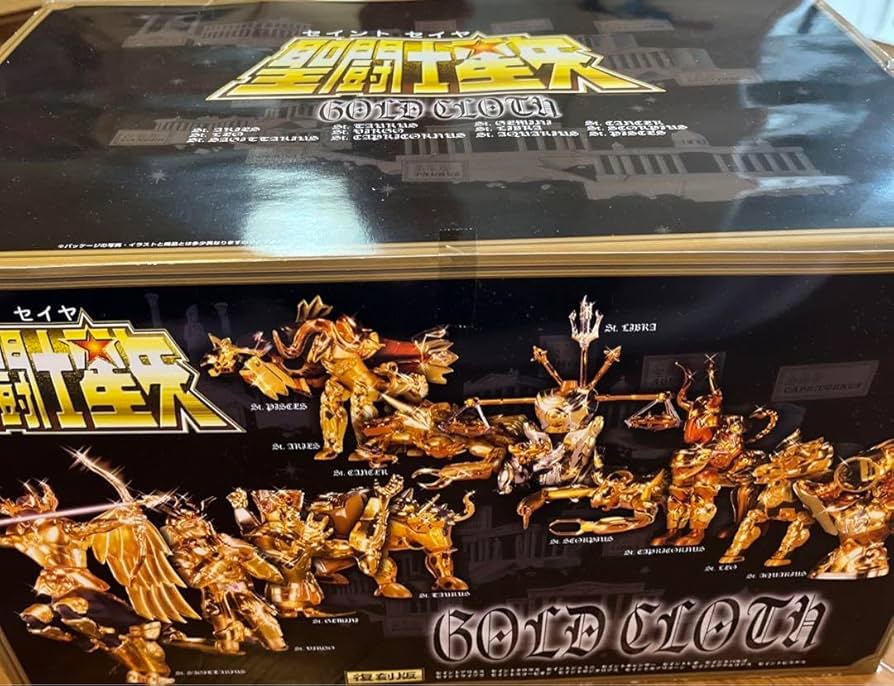 WJ50周年展 聖闘士星矢 (ゴールドクロス12体が結集) 複製原稿 WJ50周年