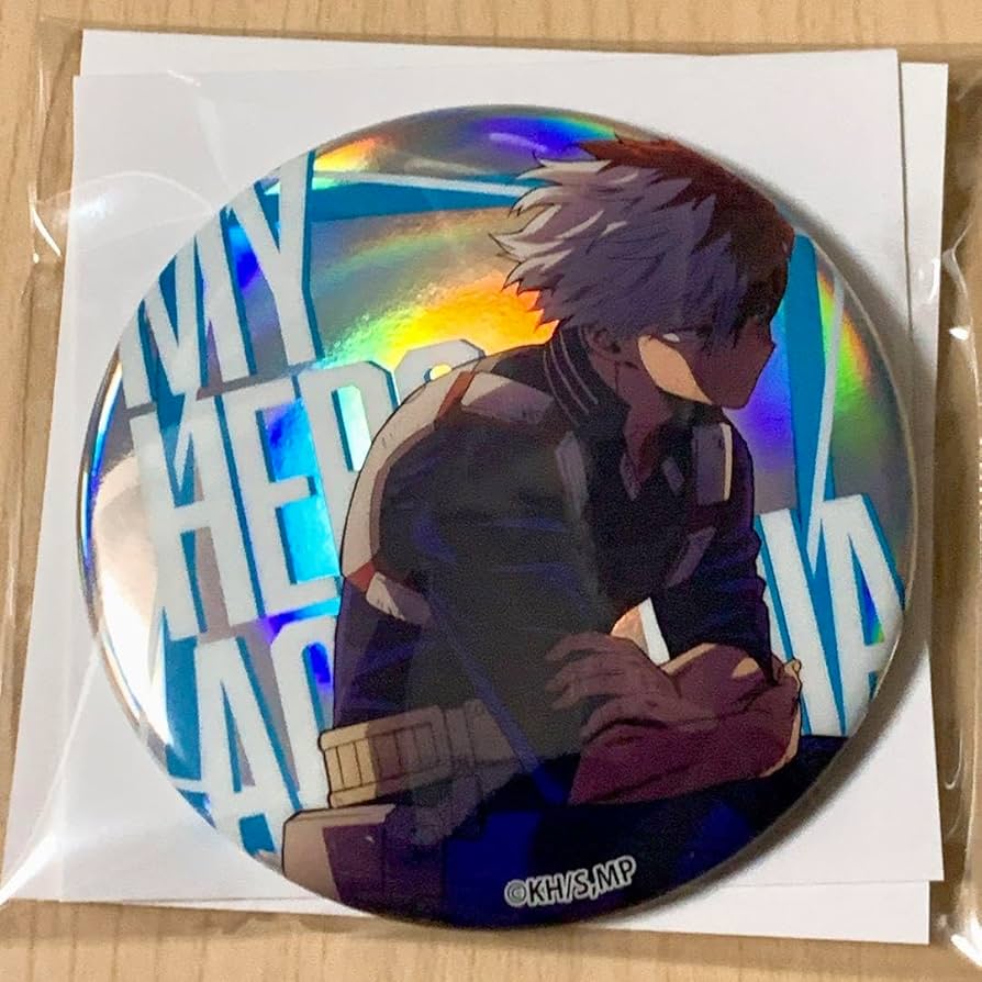 僕のヒーローアカデミア ヒーロープラザ Twilight 缶バッジ 轟焦凍