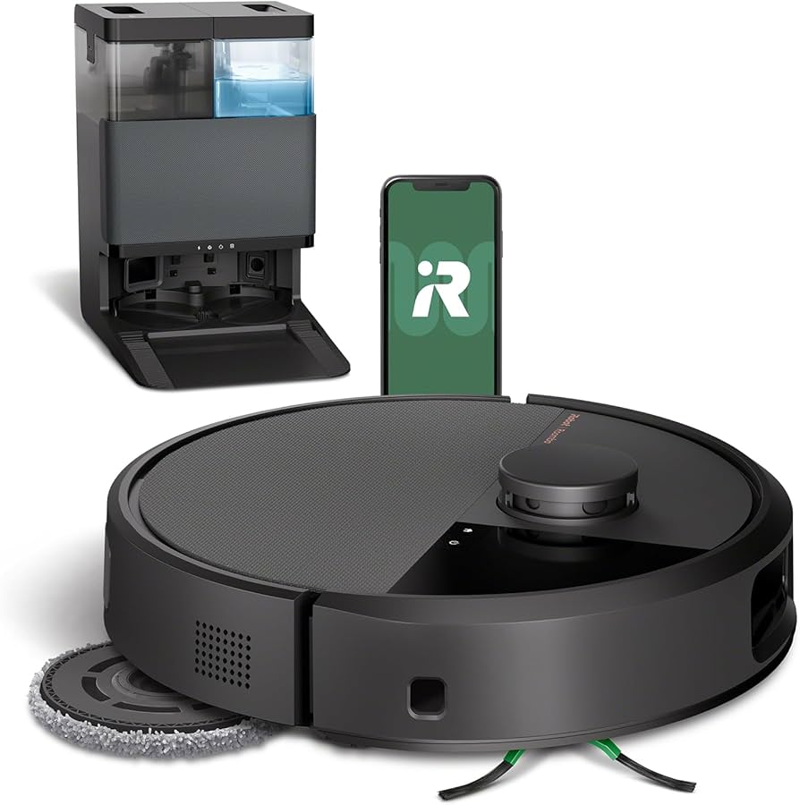 Amazon | ルンバ(Roomba)Plus 505 Combo ロボット + AutoWash 充電