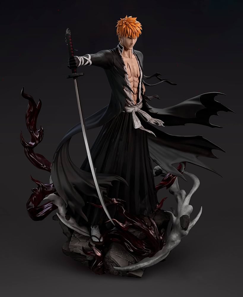 BLEACH 黒崎一護 ガレージキット ガレキ スタチュー⑥⑥ Amazon.co.jp