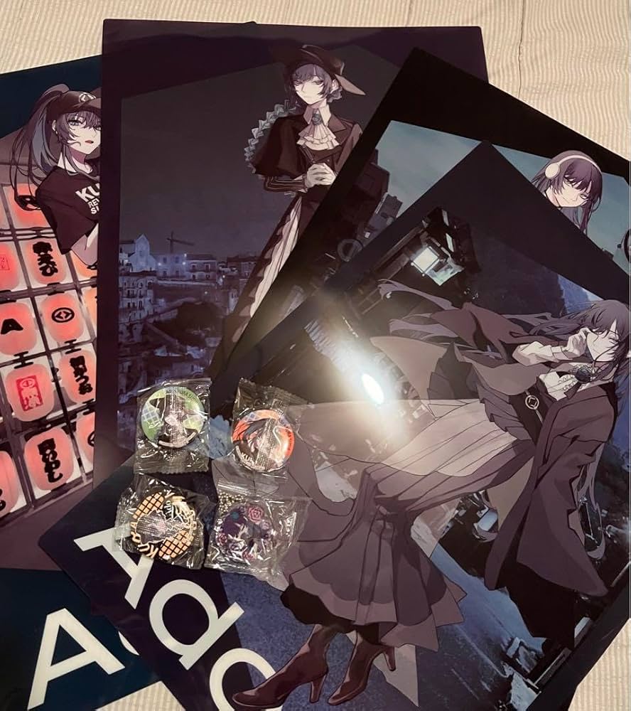 Amazon.co.jp: Ado くら寿司クリアポスター コンプリートアクリル