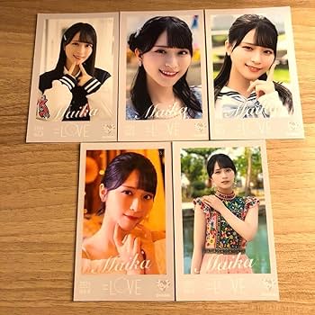 Amazon.co.jp: 佐々木舞香 5枚コンプ LOVE イコラブ ミニフォトカード