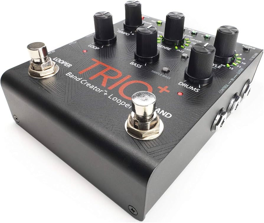 Amazon.com: DigiTech Trio+ Band Creator + Looper w/ FS3X