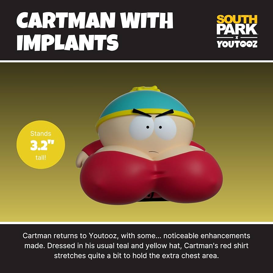 Amazon.co.jp: Youtooz Cartman with Inplant 3.2 Youtooz South Park