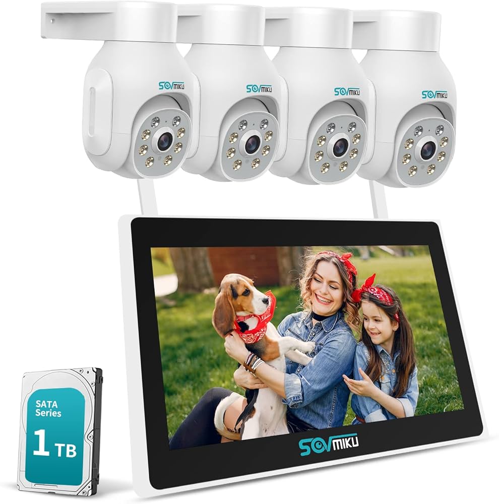 Aランク】1TBHDD内蔵NVR本体500万画素カメラ4台セット 価格