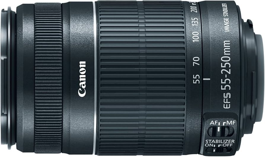 Amazon.com : Canon EF-S 55-250mm f/4.0-5.6 is II Telephoto Zoom