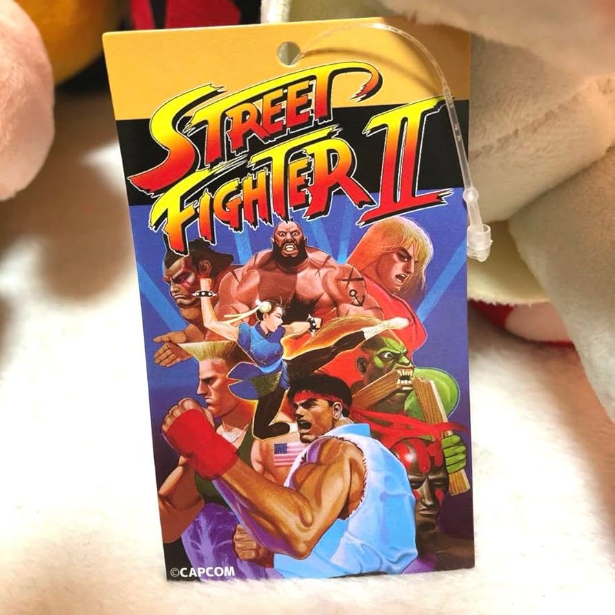 Amazon.co.jp: ラウンドワン限定 ストリートファイターⅡ ぬいぐるみ