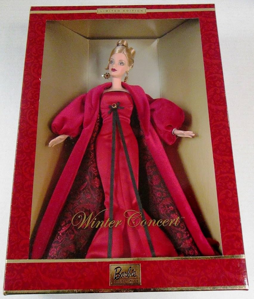 Amazon.co.jp: 限定版2002 Limited Edition Winter Concert Barbie
