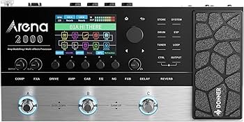 Amazon.co.jp: Donner マルチエフェクター 278種類エフェクター 80種類