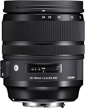 Amazon.com : Sigma 24-70mm f/2.8 DG OS HSM Art Lens for Nikon F