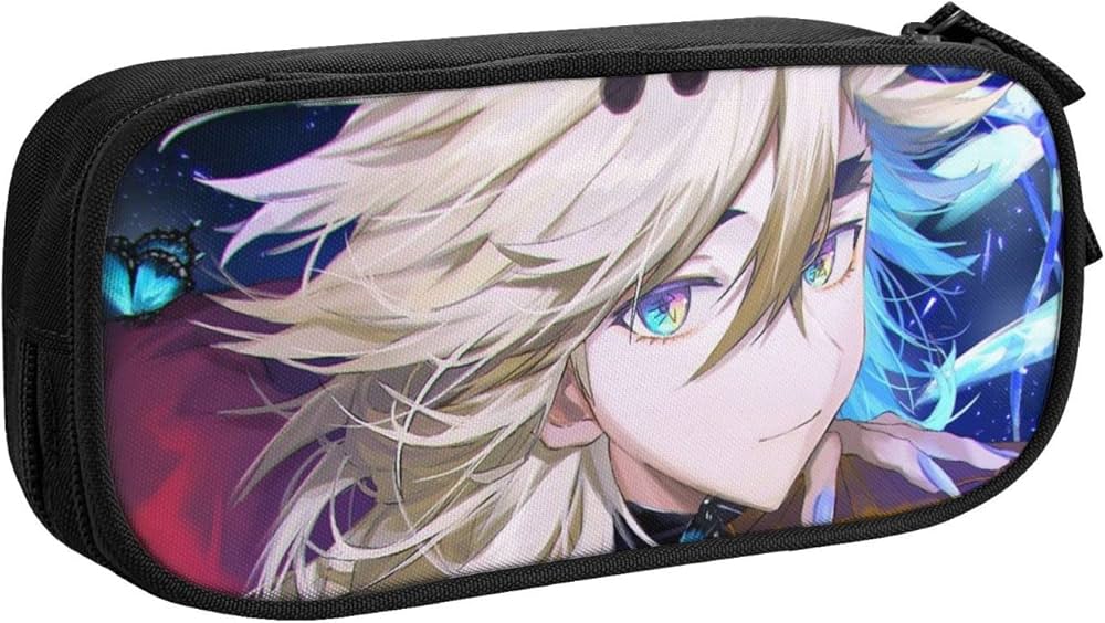 Amazon | 鬼滅の刃 童磨 十二鬼月 上弦の贰 筆入れ 文具ケース 鉛筆