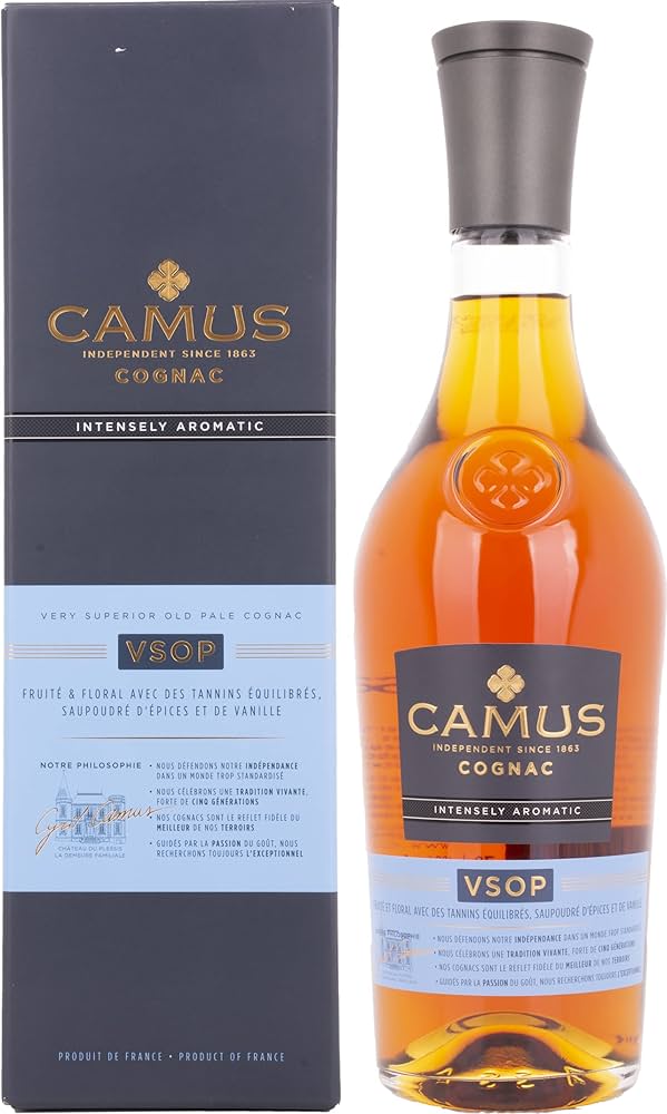 Amazon.co.jp: CAMUS(カミュ) ブランデー 700ml VSOP [ギフトBox入り