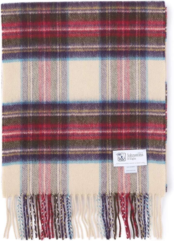 Amazon.co.jp: [ジョンストンズ] OF ELGIN カシミヤ マフラー ストール