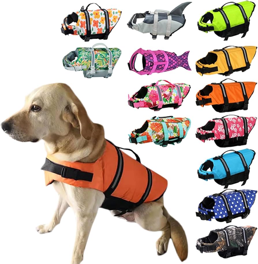 Amazon | 【24HOURS】ライフジャケット 犬 犬用 オレンジ ドッグ Dog