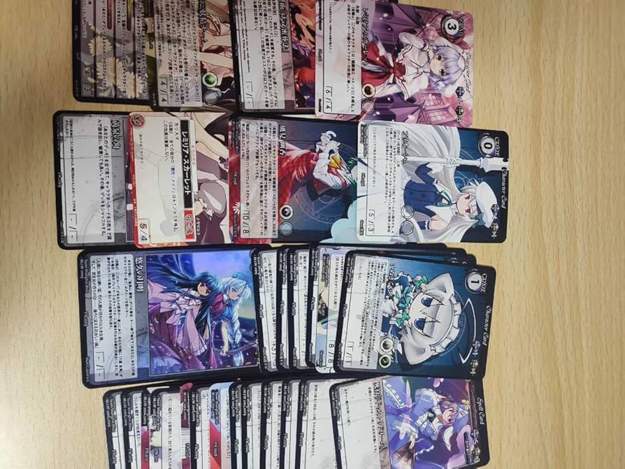 Amazon.co.jp: 東方 VISION カード まとめ 東方雅華乱舞 大量 キラ pr