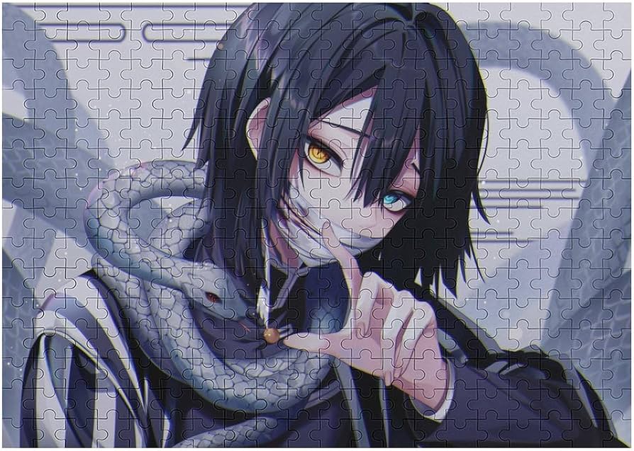 Amazon.co.jp: 鬼滅の刃 ジグソーパズル 300 PCS GM766-伊黒小芭内い