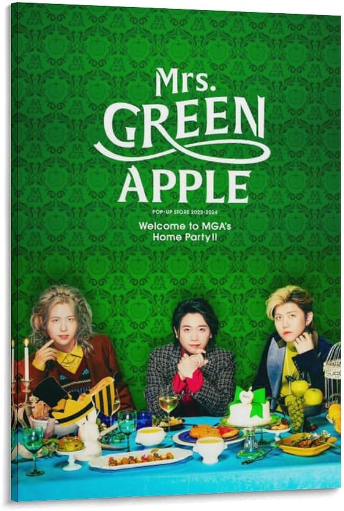Mrs.GREEN APPLEミセスグリーンアップル ポスター 特大 Mrs.GREEN