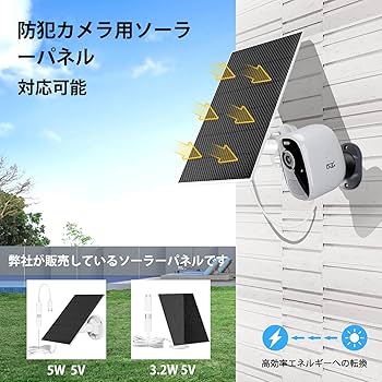 Amazon.co.jp: 【400万画素 ・夜間カラー撮影】防犯カメラワイヤレス