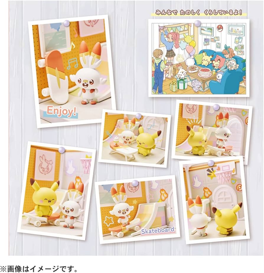 プチポケハウス ピカチュウ ゴンベ セット 新品未開封 TOMY プチポケ