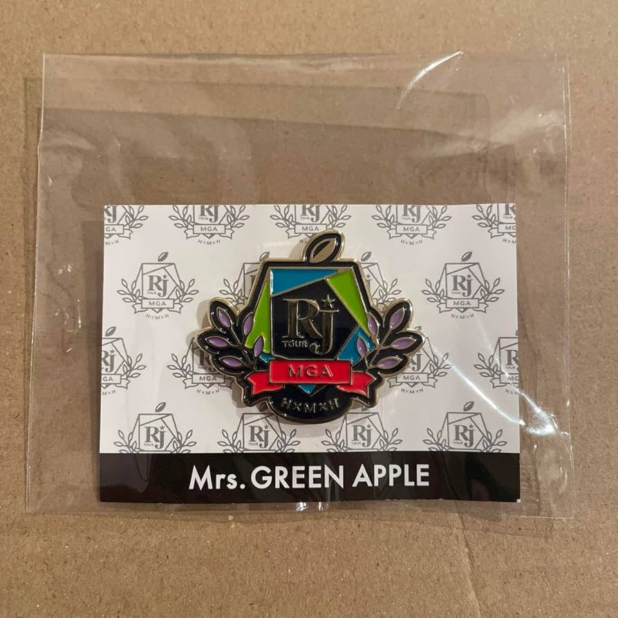 Mrs.GREEN APPLE ピンバッジ コンプリート ミセス Amazon | Mrs. GREEN